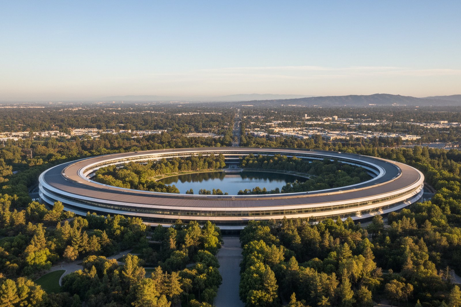 Apple Park — Cupertino 最具辨识度的地标,定义了这座城市的科技基因。